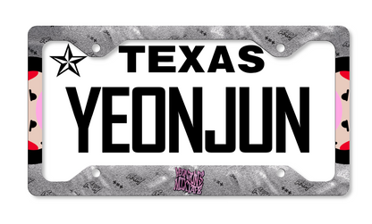 Tomorrow x Together Yeonjun GGUM Inspired License Plate Frame