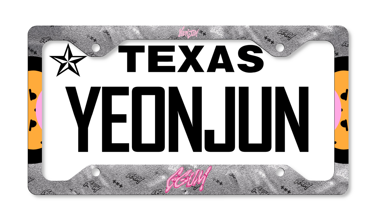 Tomorrow x Together Yeonjun GGUM Inspired License Plate Frame