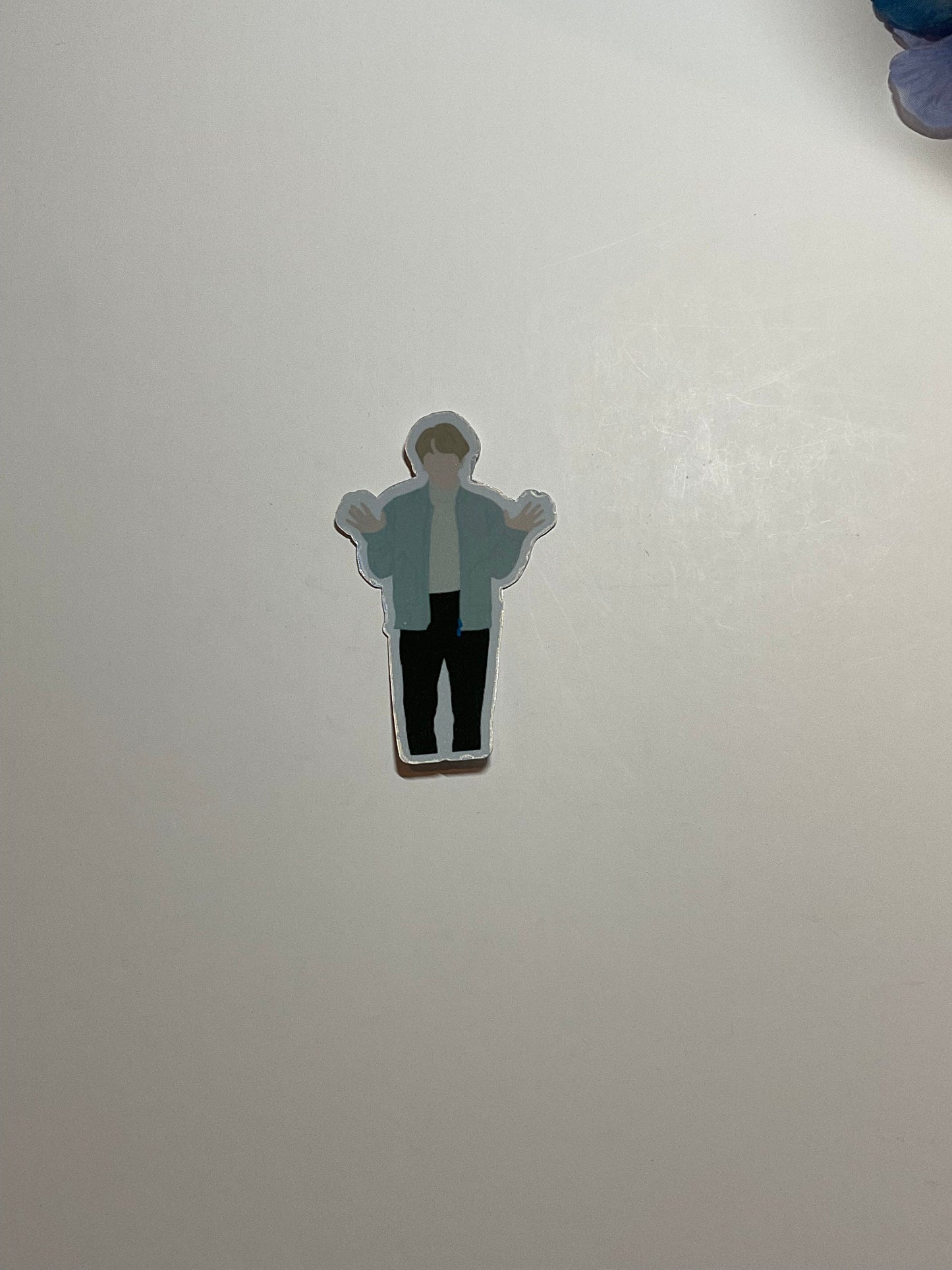 BTS - RM | Jin | Suga | J-Hope | Jimin | V | Jungkook Holographic Die Cut Stickers