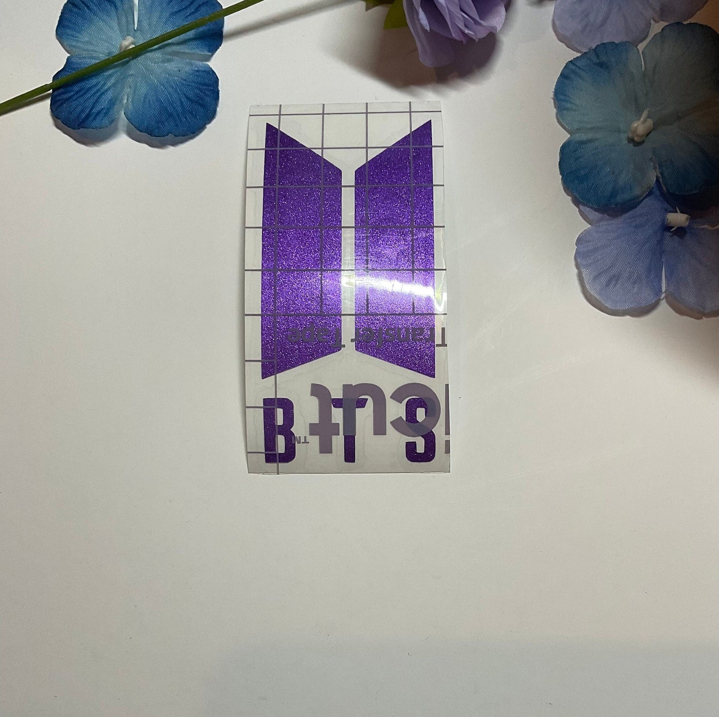 BTS Logo Glitter Decal