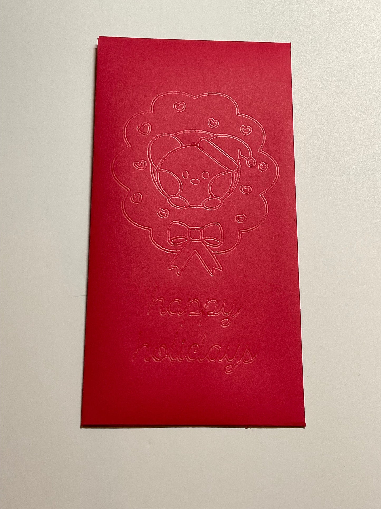 BTS BT21 Minini Themed Christmas Red Envelope