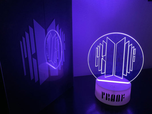 BTS Proof Anthology Album LED Night Light