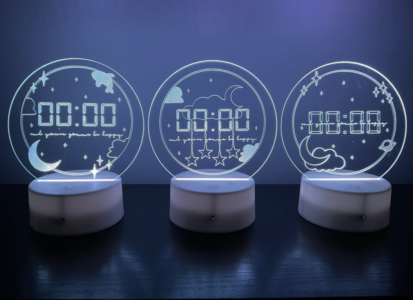 BTS 00:00 (Zero O' Clock) LED Night Light