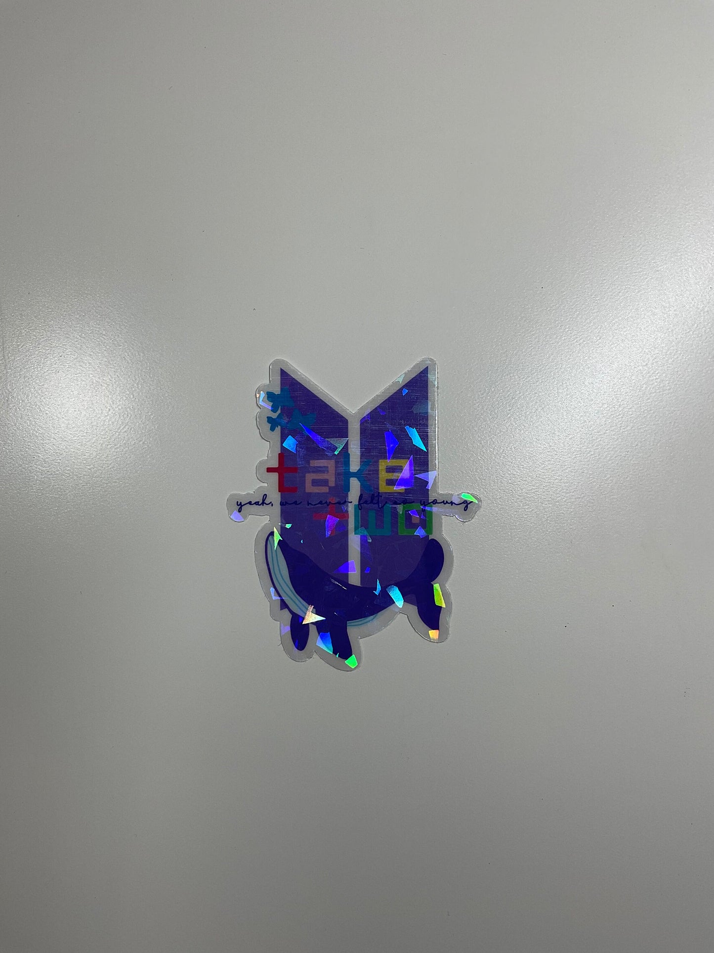 BTS Take Two Transparent/Glossy Sticker