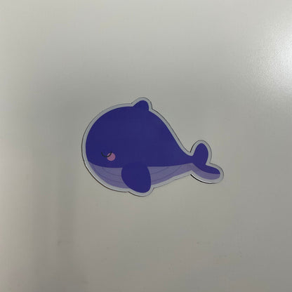 BTS TinyTan Purple Whale Magnet