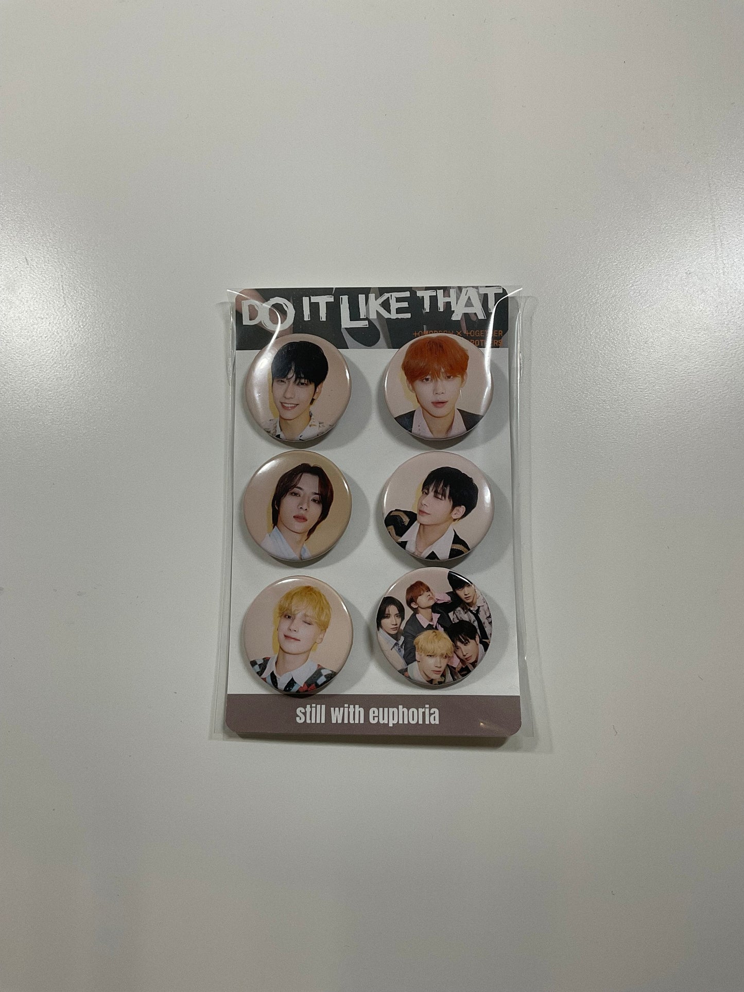 TXT Do It Like That Concept Photos 1.25" Pinback Buttons