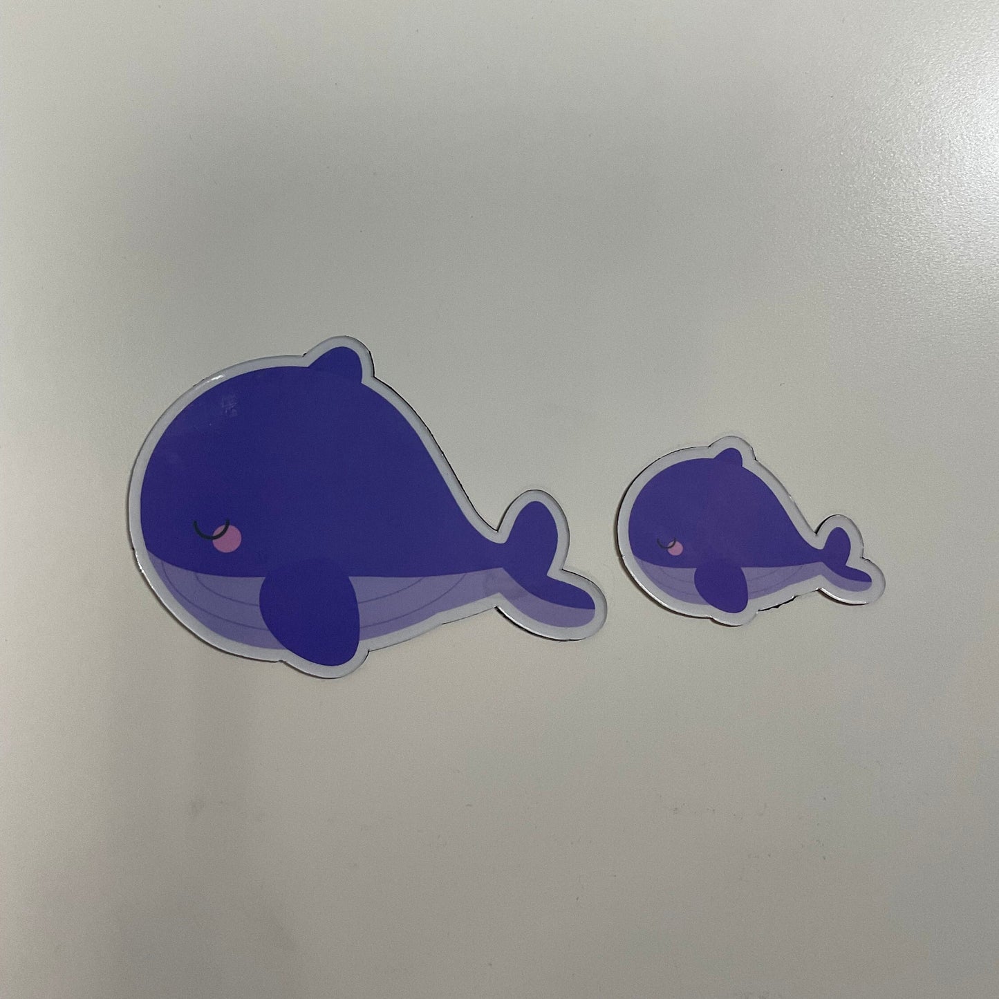 BTS TinyTan Purple Whale Magnet