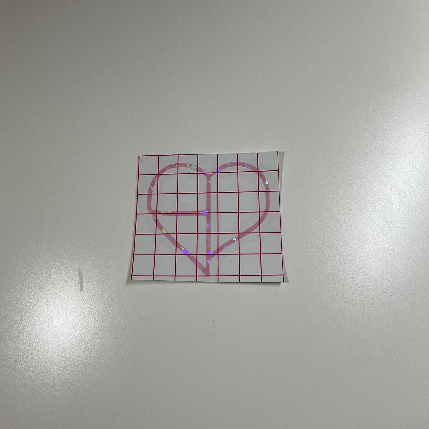 BLACKPINK Heart Symbol Holographic Decal