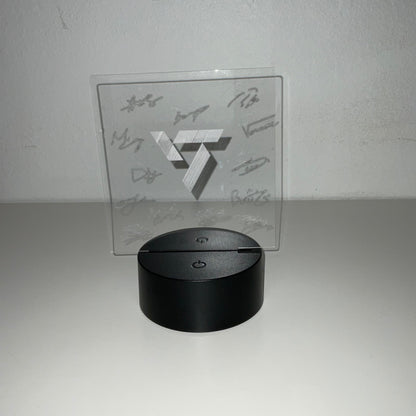 Seventeen Logo LED Night Light