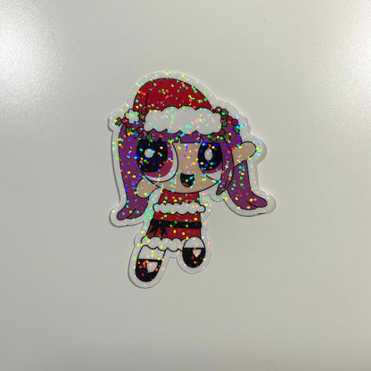 Christmas  NewJeans Holographic Sticker