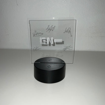 Enhypen Logo LED Night Light