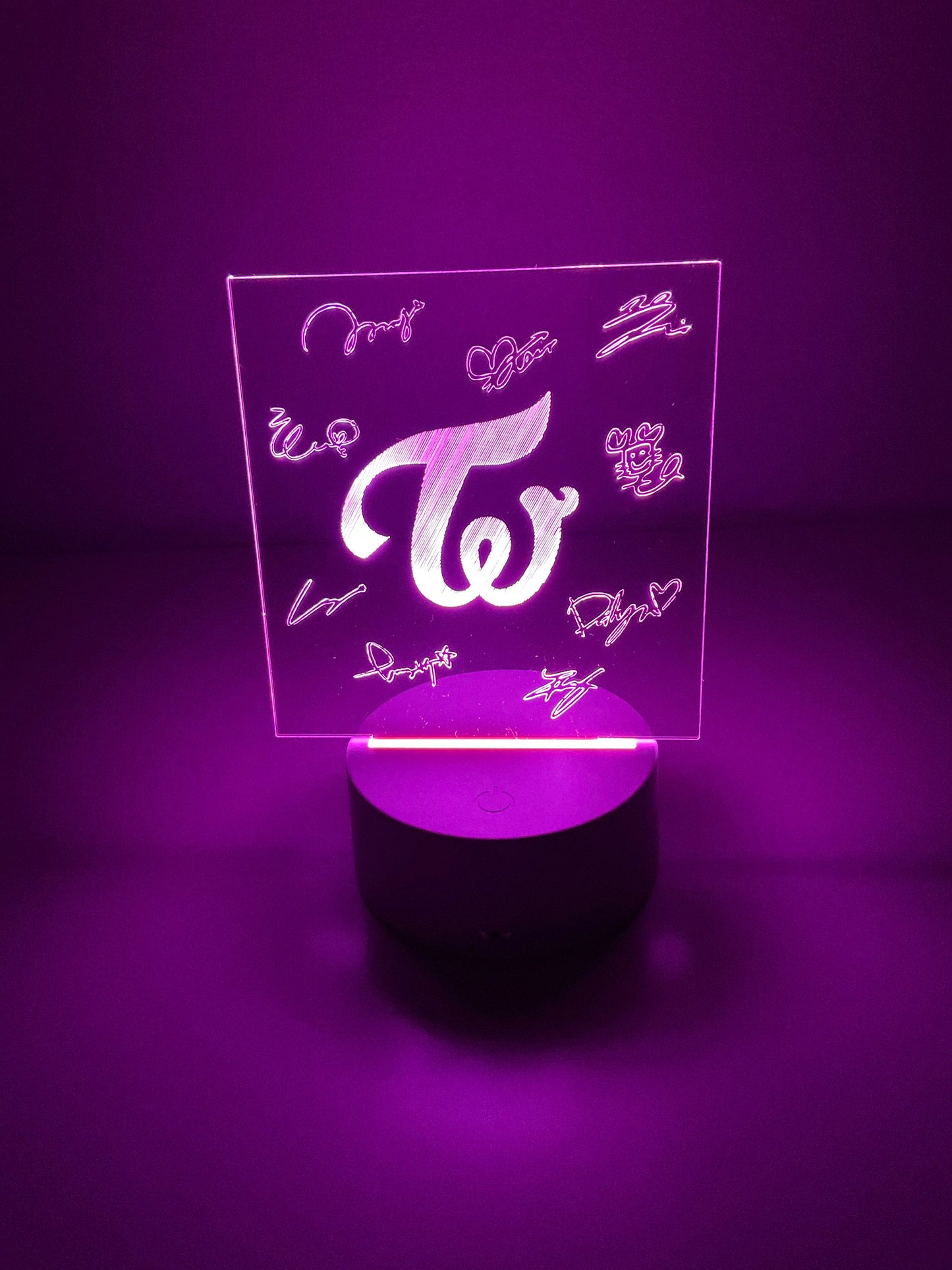 TWICE Logo Led Night Light