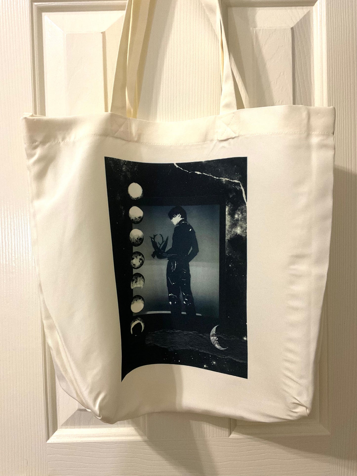 Jimin Moon Phases Tote Bag