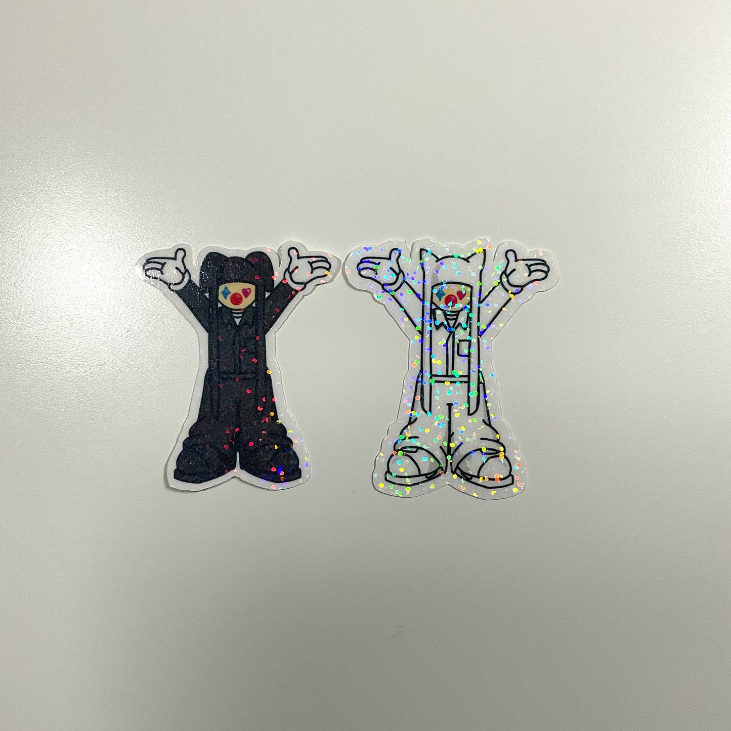 BTS J-Hope Jack in the Box Jester Doll Holographic Sticker