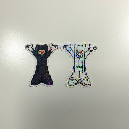 BTS J-Hope Jack in the Box Jester Doll Holographic Sticker