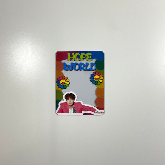 BTS J-Hope Hope World Decorated Toploader